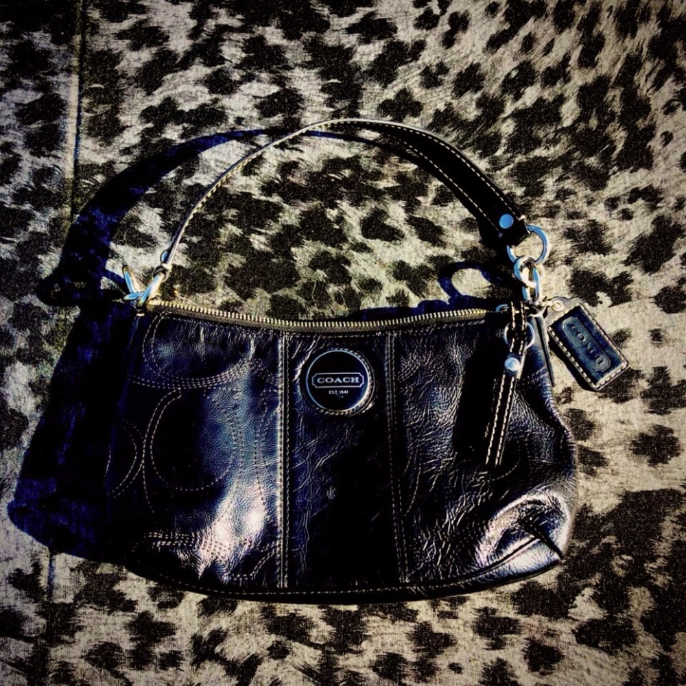 Coach mini purse.